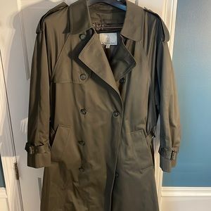 Mens classic trench coat